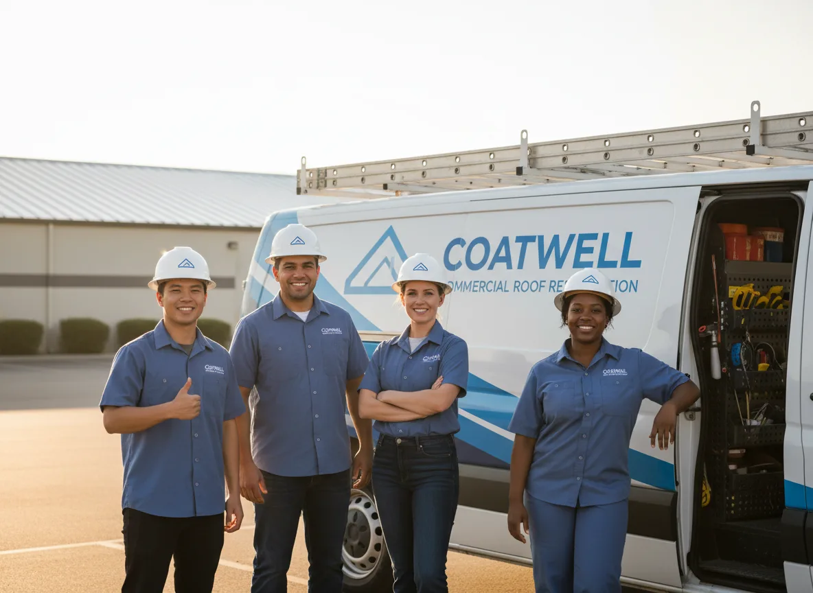 Commercial roof coating company in Caputa, SD